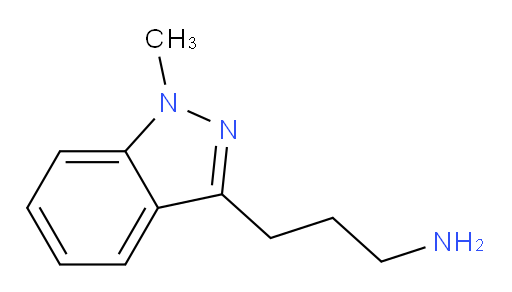 3-(1-methyl-1H-indazol-3-yl)propan-1-amine