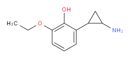 2-(2-aminocyclopropyl)-6-ethoxyphenol
