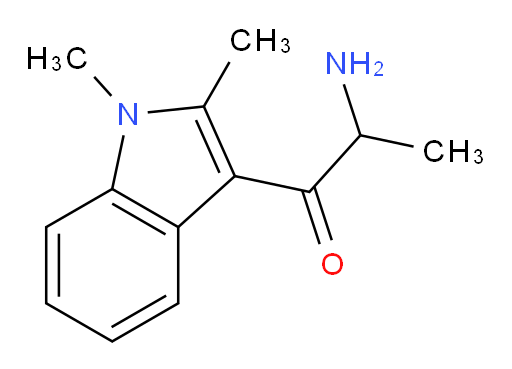 2-amino-1-(1,2-dimethyl-1H-indol-3-yl)propan-1-one