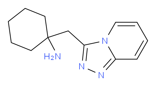 1-({[1,2,4]triazolo[4,3-a]pyridin-3-yl}methyl)cyclohexan-1-amine