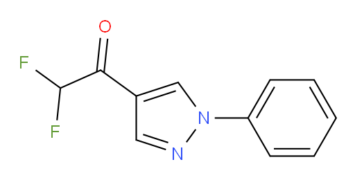 2,2-difluoro-1-(1-phenyl-1H-pyrazol-4-yl)ethan-1-one