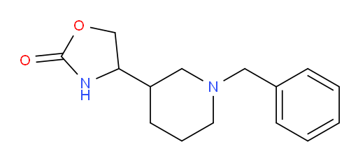 4-(1-benzylpiperidin-3-yl)-1,3-oxazolidin-2-one