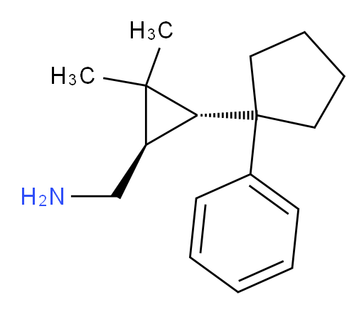 rac-[(1R,3R)-2,2-dimethyl-3-(1-phenylcyclopentyl)cyclopropyl]methanamine