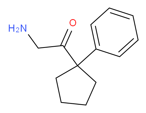 2-amino-1-(1-phenylcyclopentyl)ethan-1-one