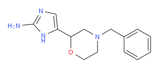 5-(4-benzylmorpholin-2-yl)-1H-imidazol-2-amine