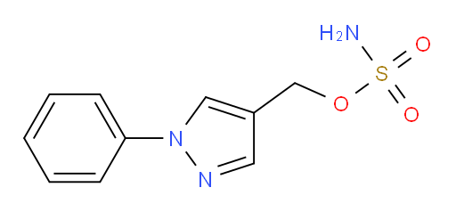 (1-phenyl-1H-pyrazol-4-yl)methyl sulfamate