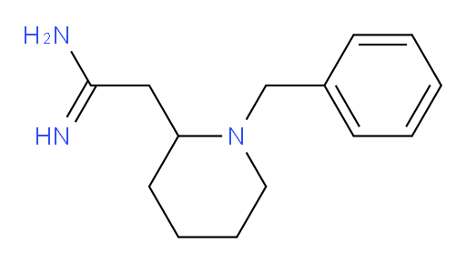 2-(1-benzylpiperidin-2-yl)ethanimidamide
