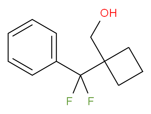 {1-[difluoro(phenyl)methyl]cyclobutyl}methanol