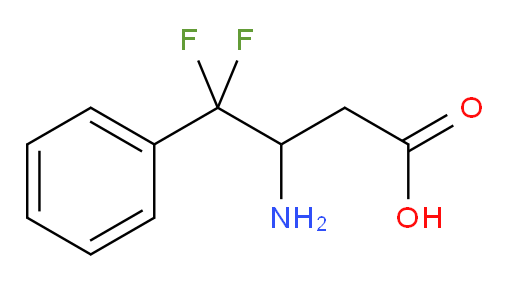 3-amino-4,4-difluoro-4-phenylbutanoic acid