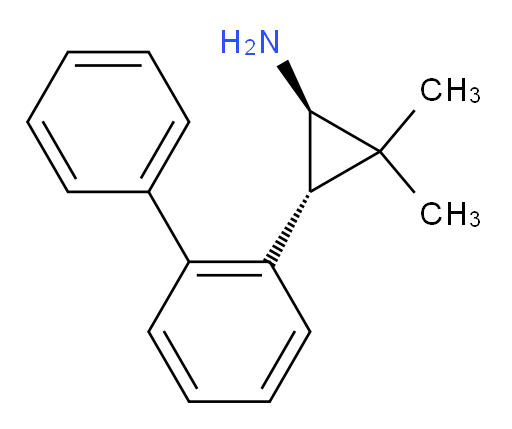 rac-(1R,3S)-2,2-dimethyl-3-(2-phenylphenyl)cyclopropan-1-amine