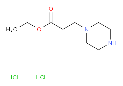 ethyl 3-(piperazin-1-yl)propanoate dihydrochloride