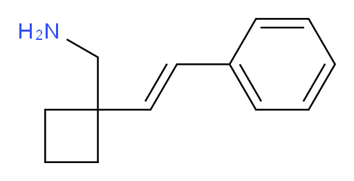 [1-(2-phenylethenyl)cyclobutyl]methanamine