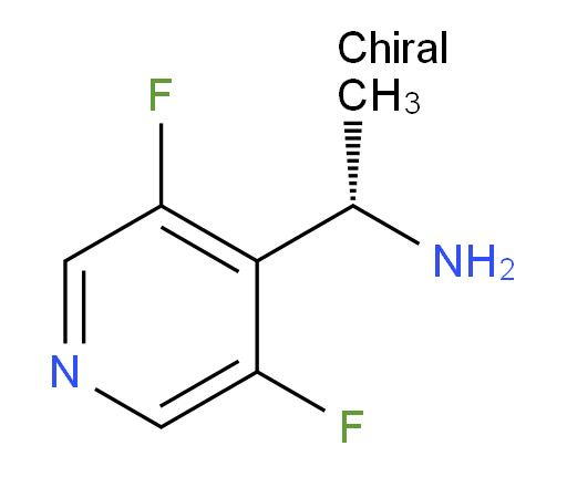(1S)-1-(3,5-difluoropyridin-4-yl)ethan-1-amine
