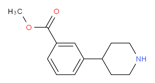 methyl 3-(piperidin-4-yl)benzoate
