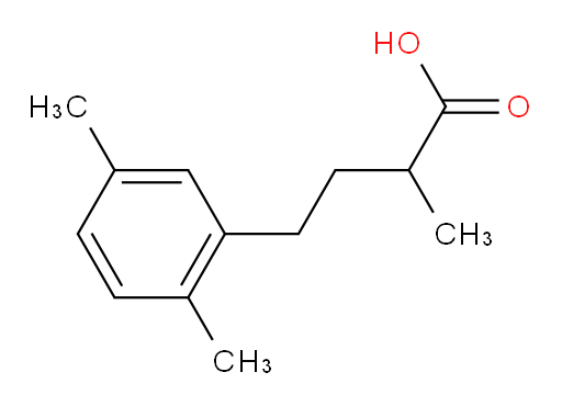 4-(2,5-dimethylphenyl)-2-methylbutanoic acid