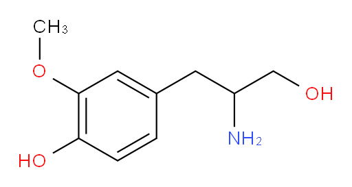 4-(2-amino-3-hydroxypropyl)-2-methoxyphenol