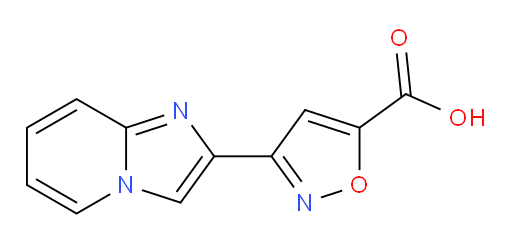 3-{imidazo[1,2-a]pyridin-2-yl}-1,2-oxazole-5-carboxylic acid