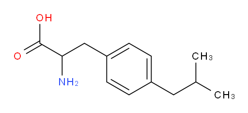 2-amino-3-[4-(2-methylpropyl)phenyl]propanoic acid
