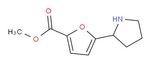 methyl 5-(pyrrolidin-2-yl)furan-2-carboxylate