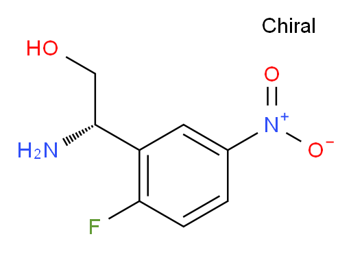 (2S)-2-amino-2-(2-fluoro-5-nitrophenyl)ethan-1-ol