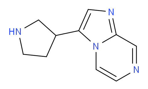 3-{imidazo[1,2-a]pyrazin-3-yl}pyrrolidine