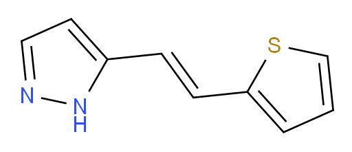 5-[2-(thiophen-2-yl)ethenyl]-1H-pyrazole