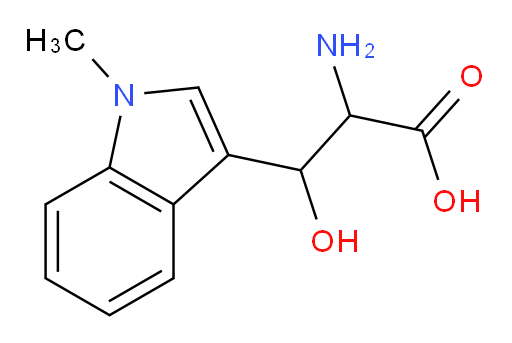 2-amino-3-hydroxy-3-(1-methyl-1H-indol-3-yl)propanoic acid