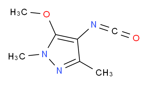 4-isocyanato-5-methoxy-1,3-dimethyl-1H-pyrazole