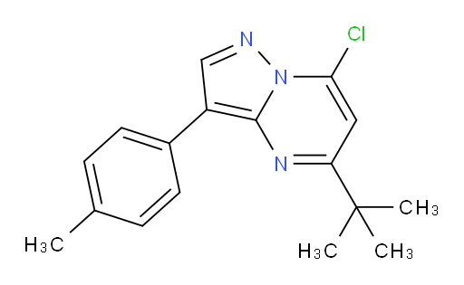 5-tert-butyl-7-chloro-3-(4-methylphenyl)pyrazolo[1,5-a]pyrimidine