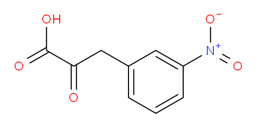 3-(3-nitrophenyl)-2-oxopropanoic acid