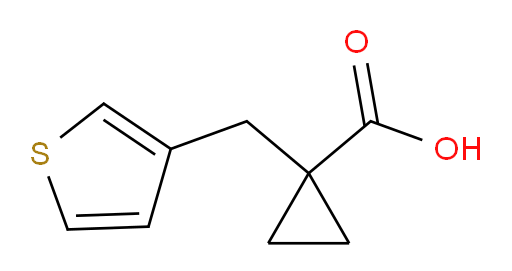 1-[(thiophen-3-yl)methyl]cyclopropane-1-carboxylic acid