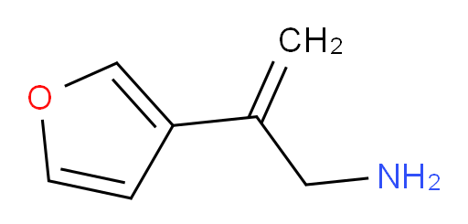 2-(furan-3-yl)prop-2-en-1-amine