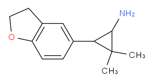 3-(2,3-dihydro-1-benzofuran-5-yl)-2,2-dimethylcyclopropan-1-amine