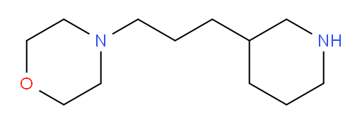 4-[3-(piperidin-3-yl)propyl]morpholine