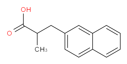2-methyl-3-(naphthalen-2-yl)propanoic acid