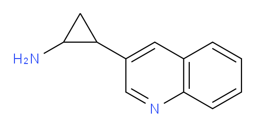 2-(quinolin-3-yl)cyclopropan-1-amine