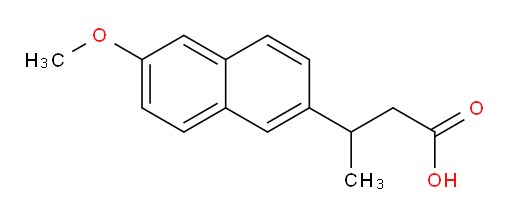 3-(6-methoxynaphthalen-2-yl)butanoic acid