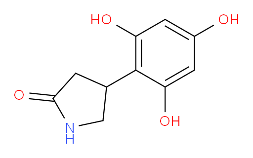 4-(2,4,6-trihydroxyphenyl)pyrrolidin-2-one