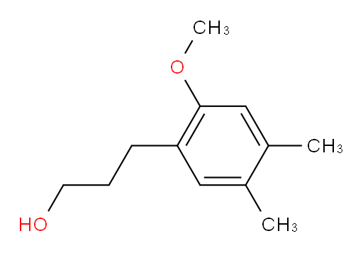 3-(2-methoxy-4,5-dimethylphenyl)propan-1-ol