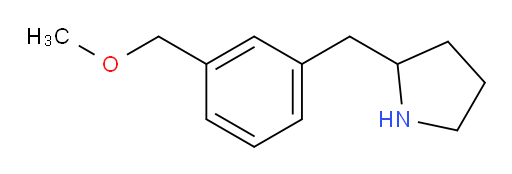 2-{[3-(methoxymethyl)phenyl]methyl}pyrrolidine