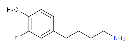4-(3-fluoro-4-methylphenyl)butan-1-amine