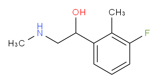 1-(3-fluoro-2-methylphenyl)-2-(methylamino)ethan-1-ol