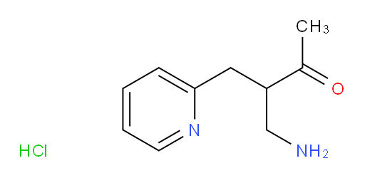 4-amino-3-[(pyridin-2-yl)methyl]butan-2-one hydrochloride