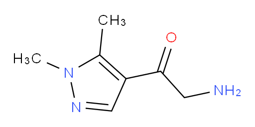2-amino-1-(1,5-dimethyl-1H-pyrazol-4-yl)ethan-1-one