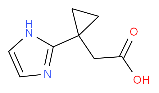 2-[1-(1H-imidazol-2-yl)cyclopropyl]acetic acid