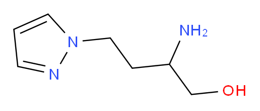 2-amino-4-(1H-pyrazol-1-yl)butan-1-ol