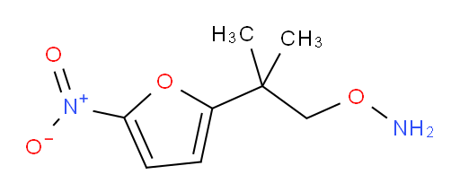 O-[2-methyl-2-(5-nitrofuran-2-yl)propyl]hydroxylamine