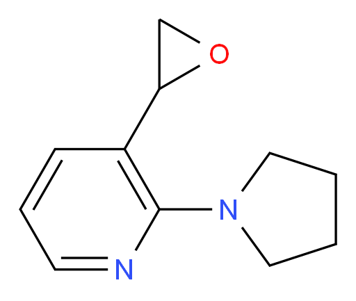 3-(oxiran-2-yl)-2-(pyrrolidin-1-yl)pyridine