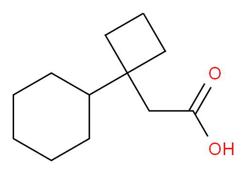 2-(1-cyclohexylcyclobutyl)acetic acid