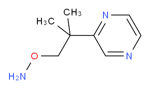 O-[2-methyl-2-(pyrazin-2-yl)propyl]hydroxylamine